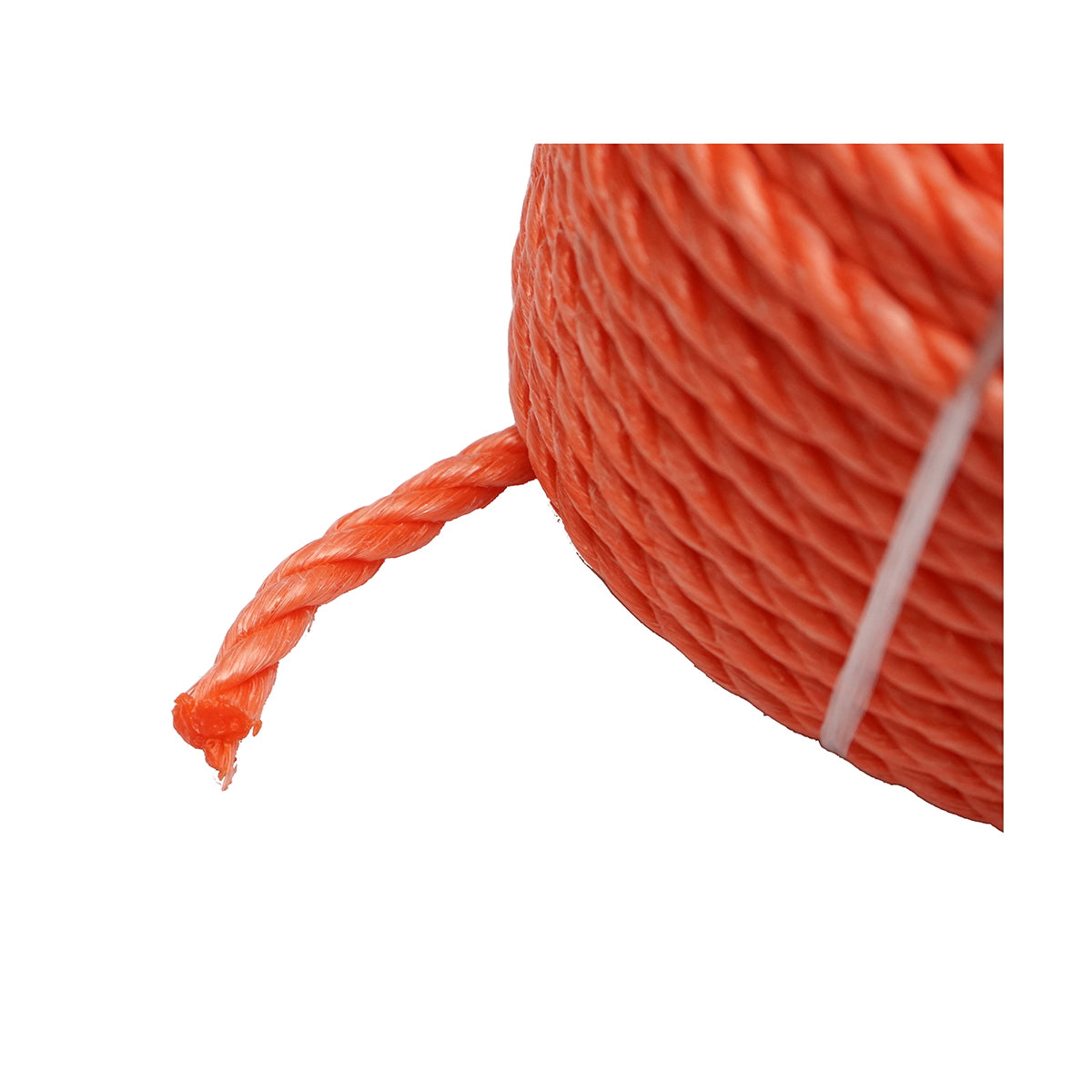 PP twisted rope 6mmx25m, orange Breckner Germany