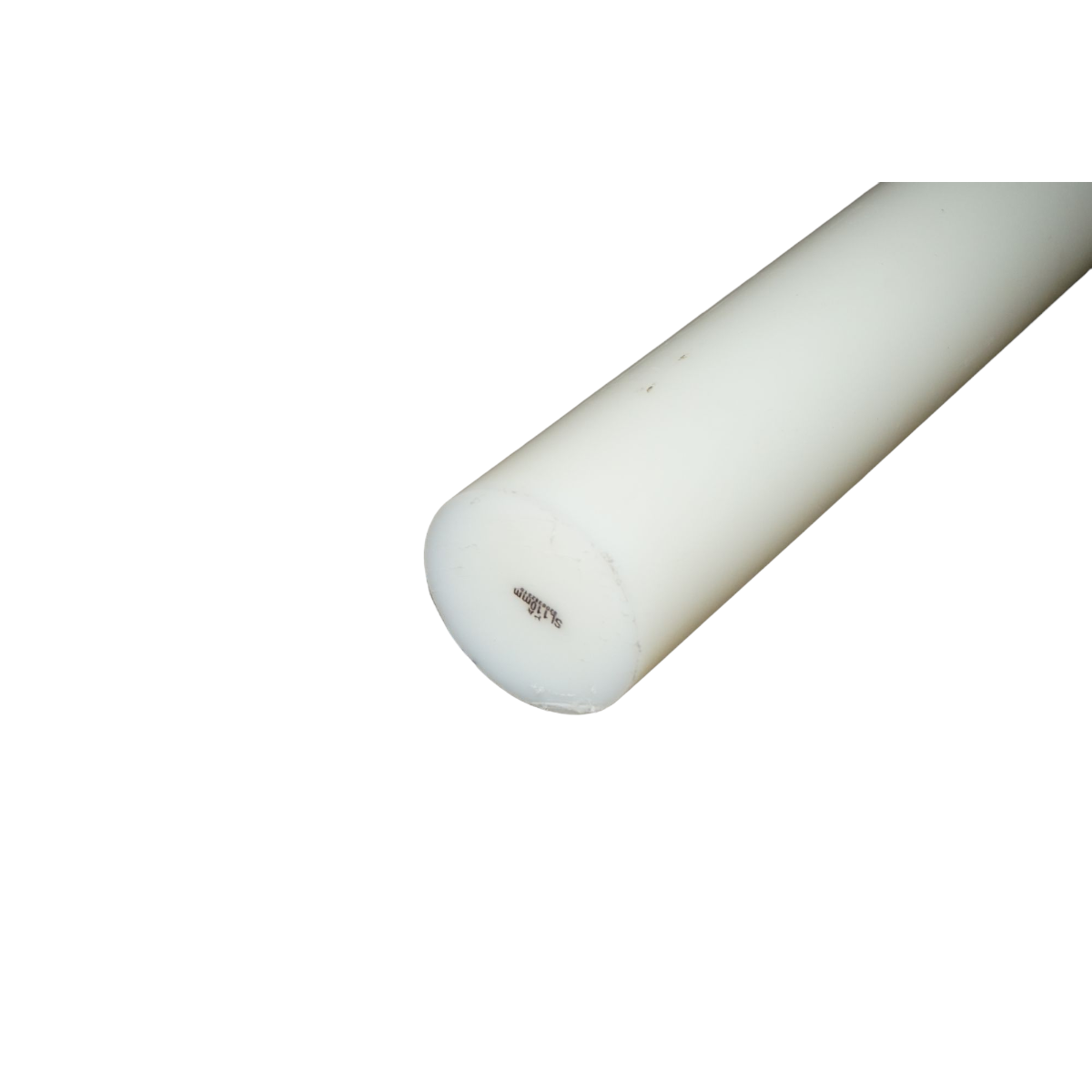 White polyamide PA6 bar 1000x110mm 11.9Kg