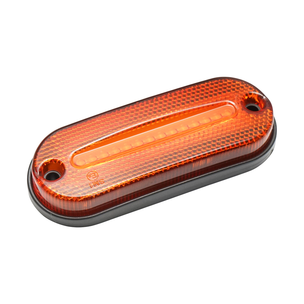 Yellow LED side lamp 120mm 12-24V Breckner Germany