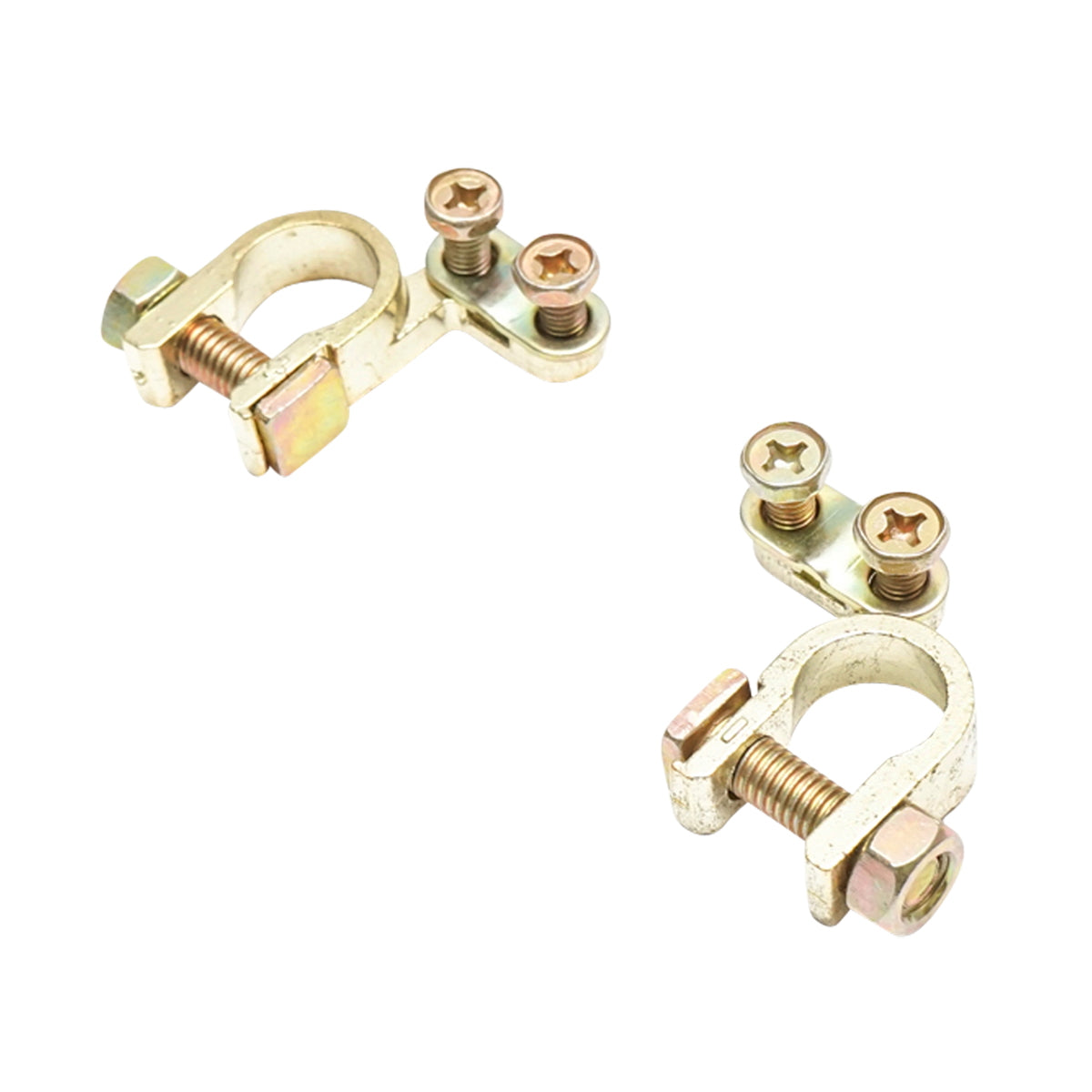 Copper battery terminals with screw fastening Breckner Germany