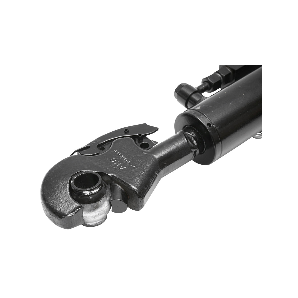 Hydraulic central drawbar with quick coupling, category 2-2, quick coupling, 700mm closed, stroke 350mm