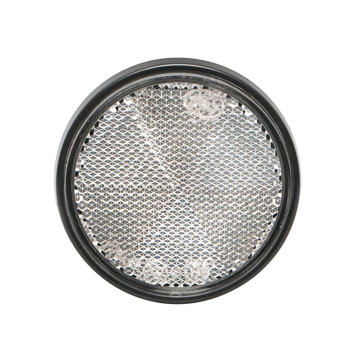 Round reflective 60mm white front Breckner Germany