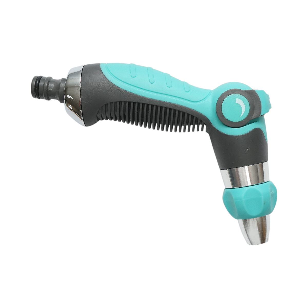 Adjustable jet spray gun for the garden, quick coupling 1/2