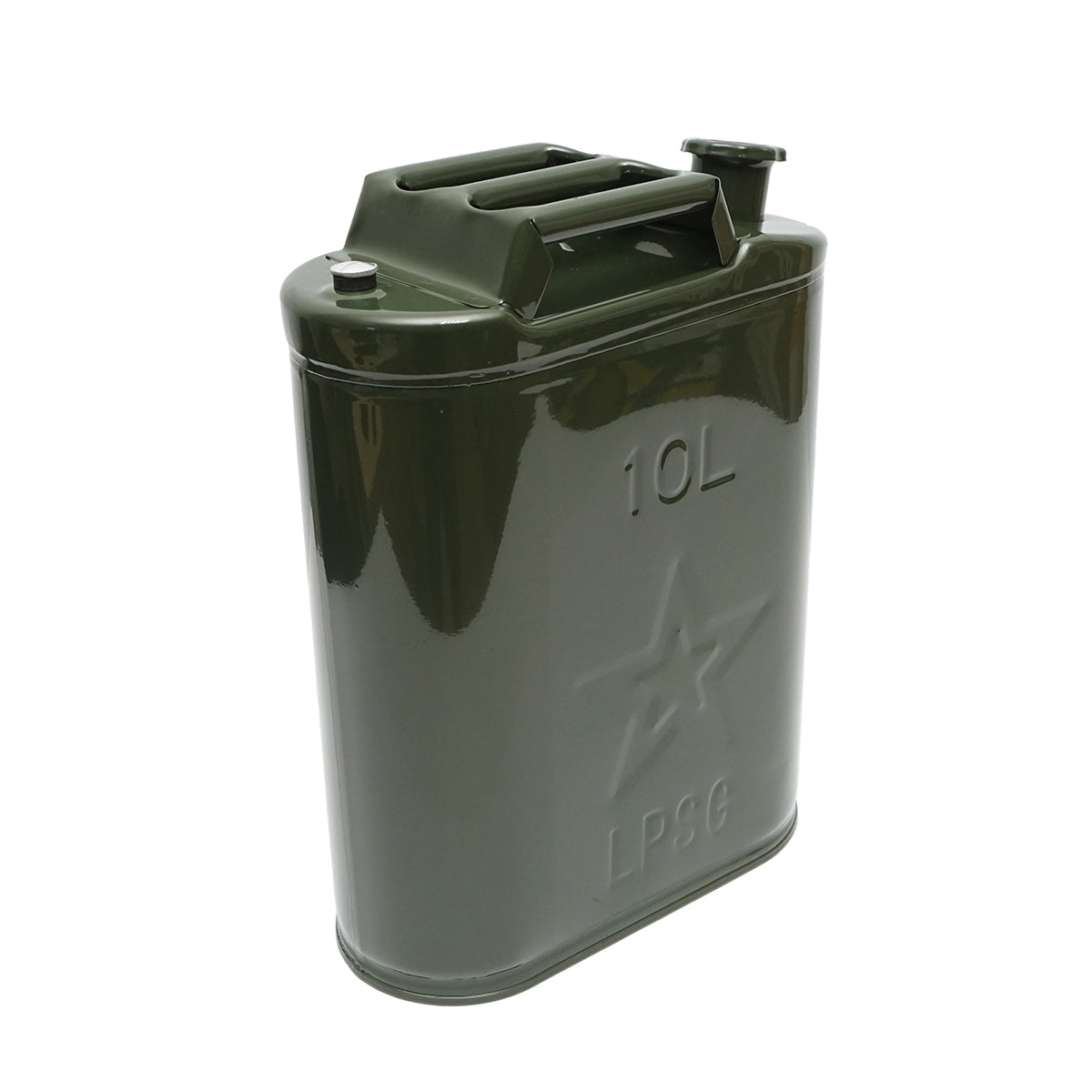 10L metal can with screw cap