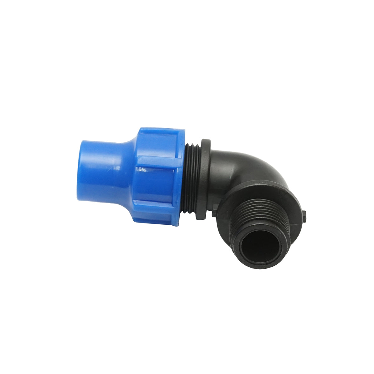 Cot compression fitting with external thread D16mmx1/2 for irrigation systems