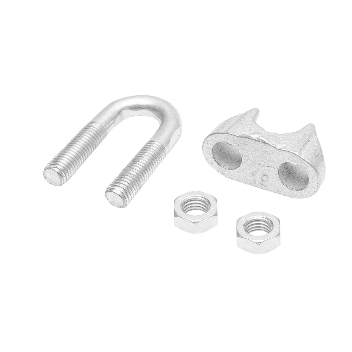 Zinc-coated bracket DIN 741-19/20