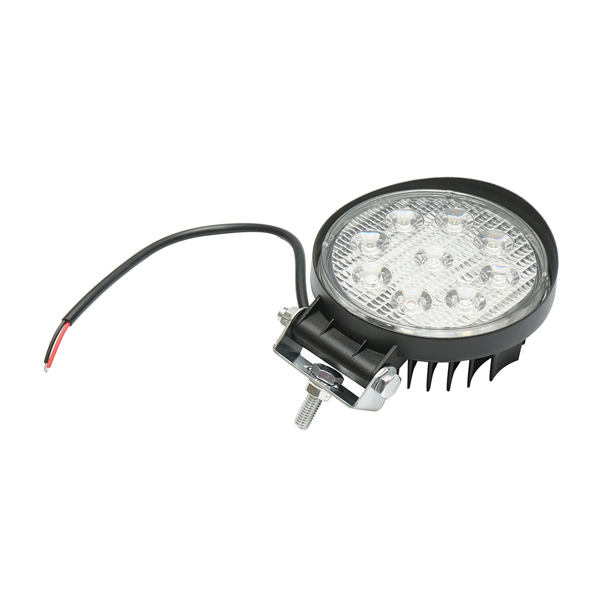 Lamp with 9 LEDs 10-60V 27W radiation angle 60 degrees flood type 6000K 107x107x51mm IP67 Breckner Germany