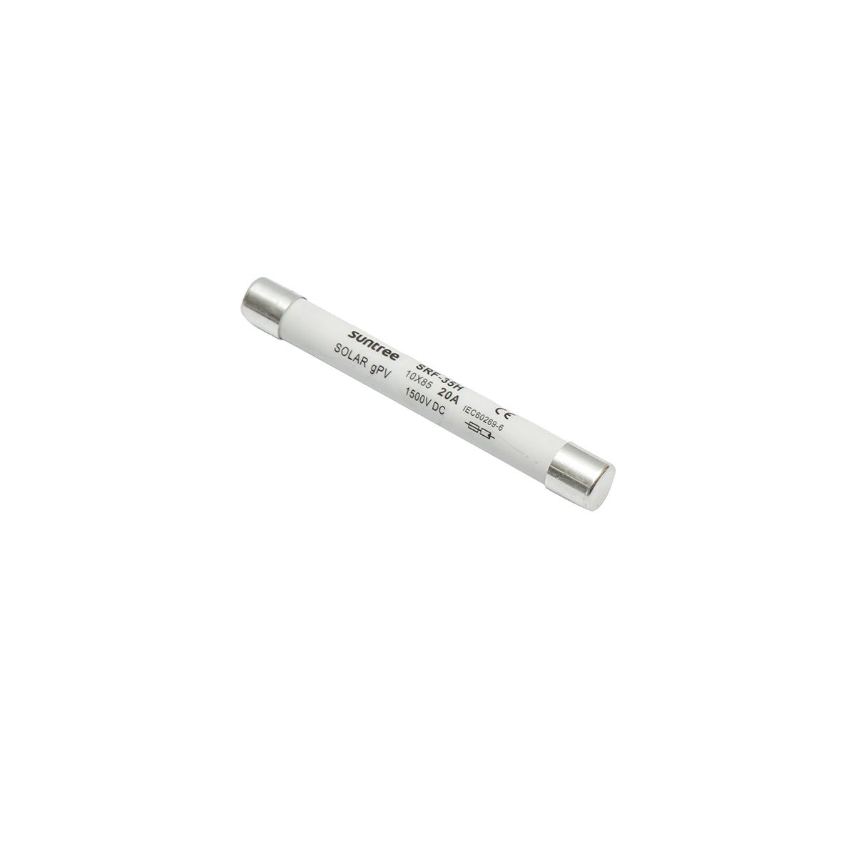 Cylindrical fuse safety SRF-35H for gPV solar systems, 20A, 1500V Suntree
