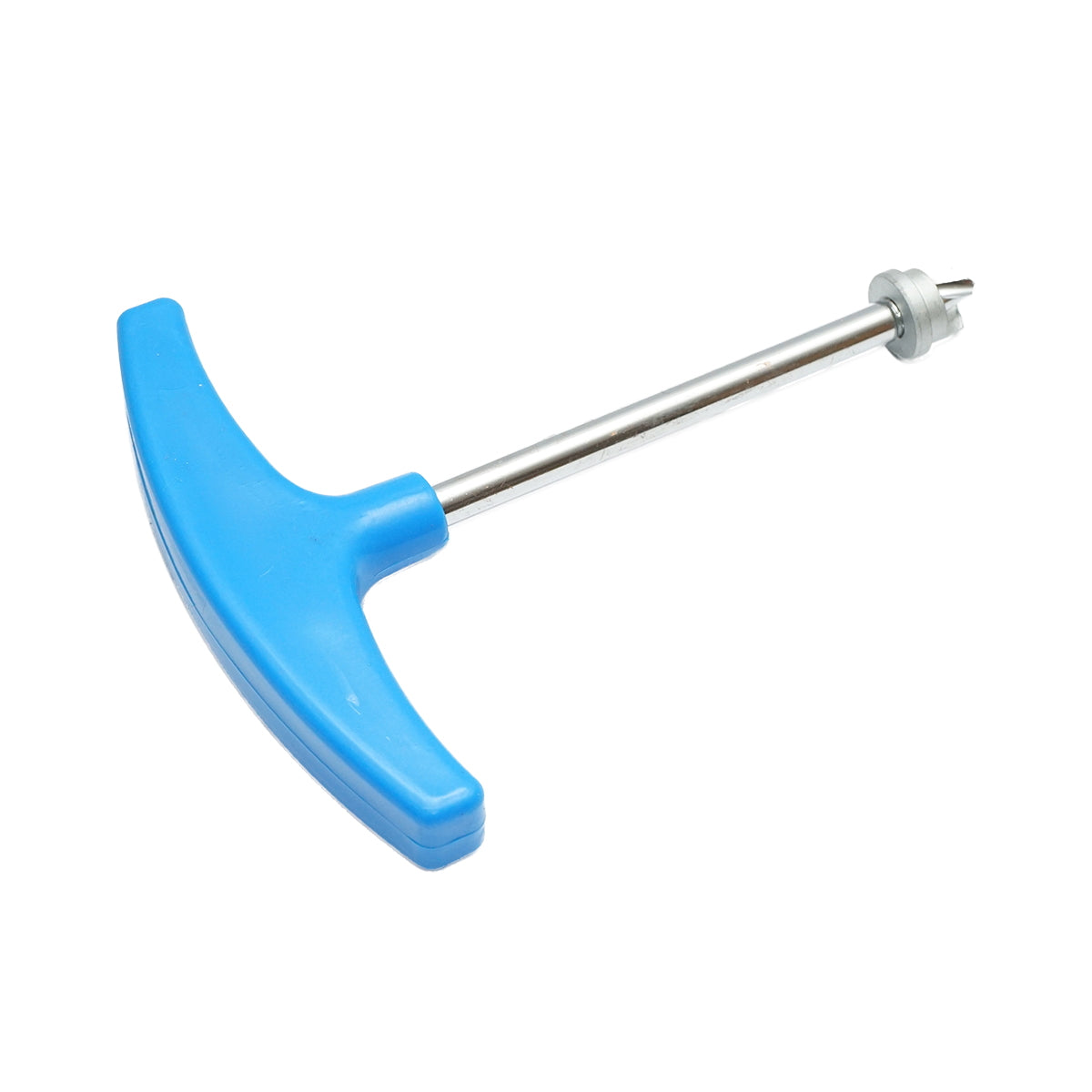 Manual drill for drilling pipes for 14 mm drip irrigation.