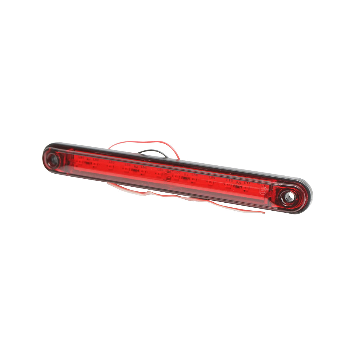 Red LED side marker lamp 12-24V, FR0179 Breckner Germany