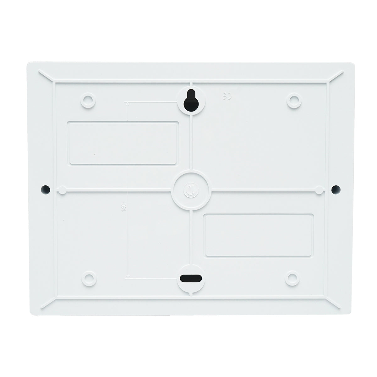 Fuse box applied 12 modules 195x185x70mm IP40 Breckner Germany
