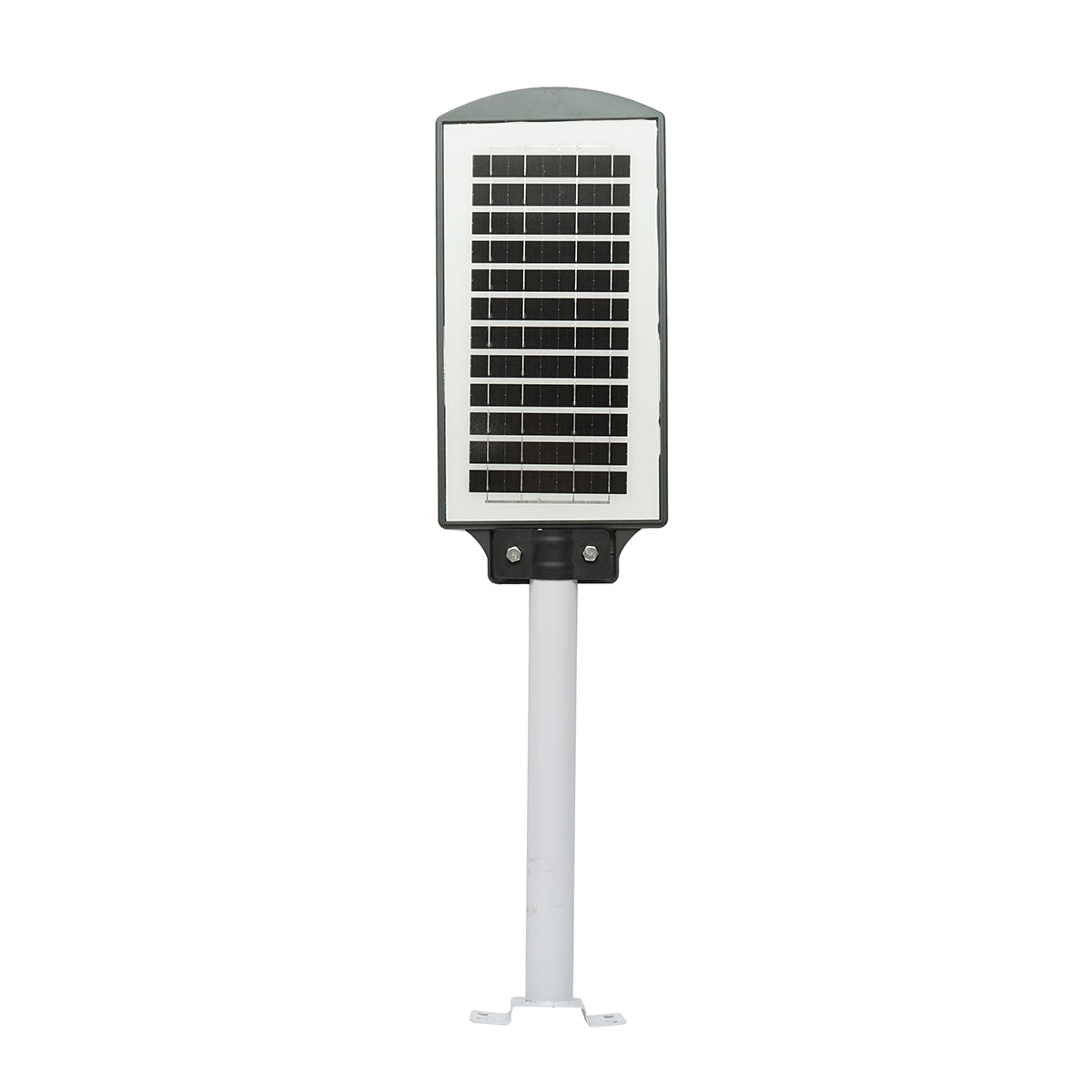 LED solar street lamp 40W, 6500K with 10W solar panel, 10000mAh battery, pole mounted IP65 Breckner Germany