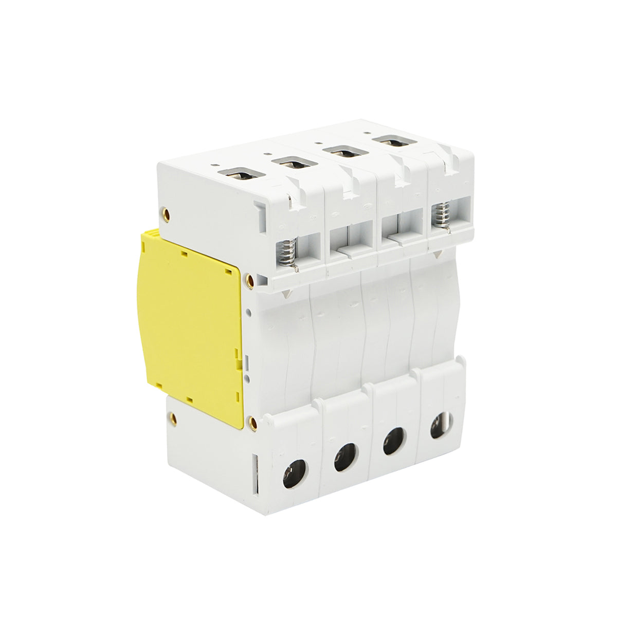 Surge arrester with signaling for photovoltaic systems LA-SPD-4P-20kA-385V Leader