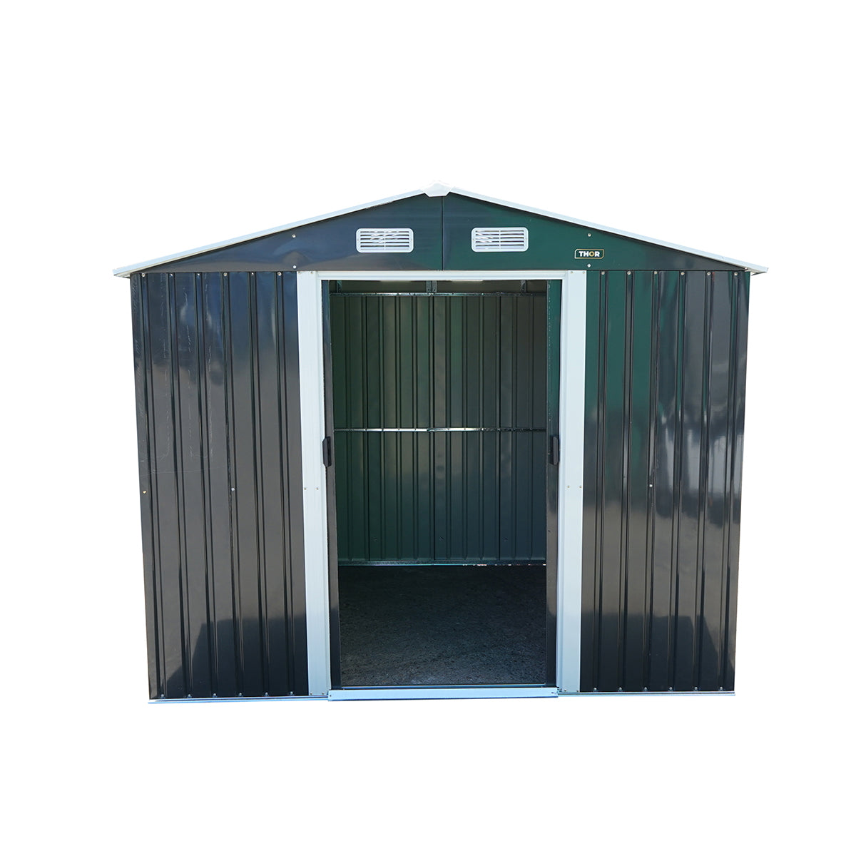 Metal garden shed 259x257x212cm