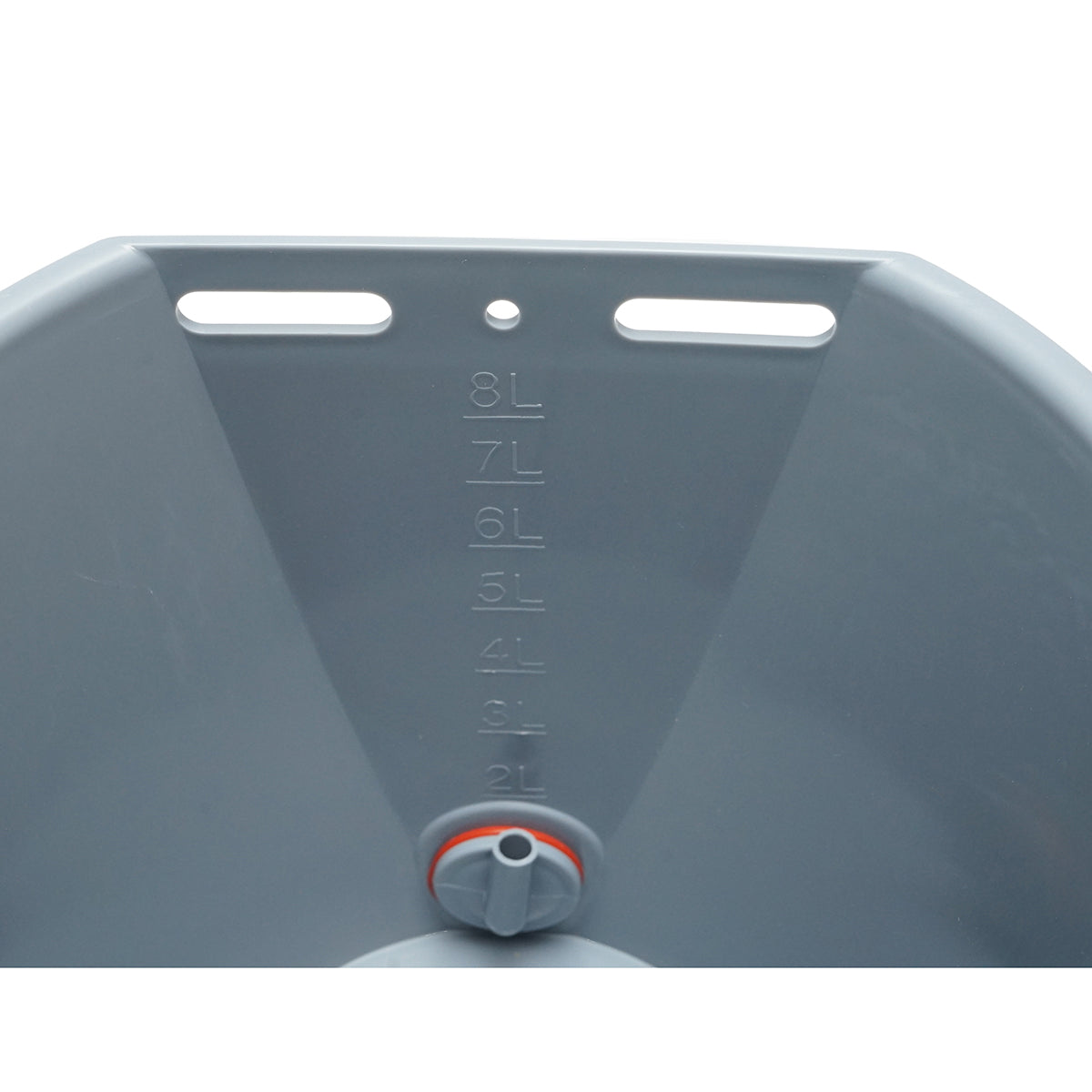 8L bucket with 3 teats for calves drinking Breckner Germany