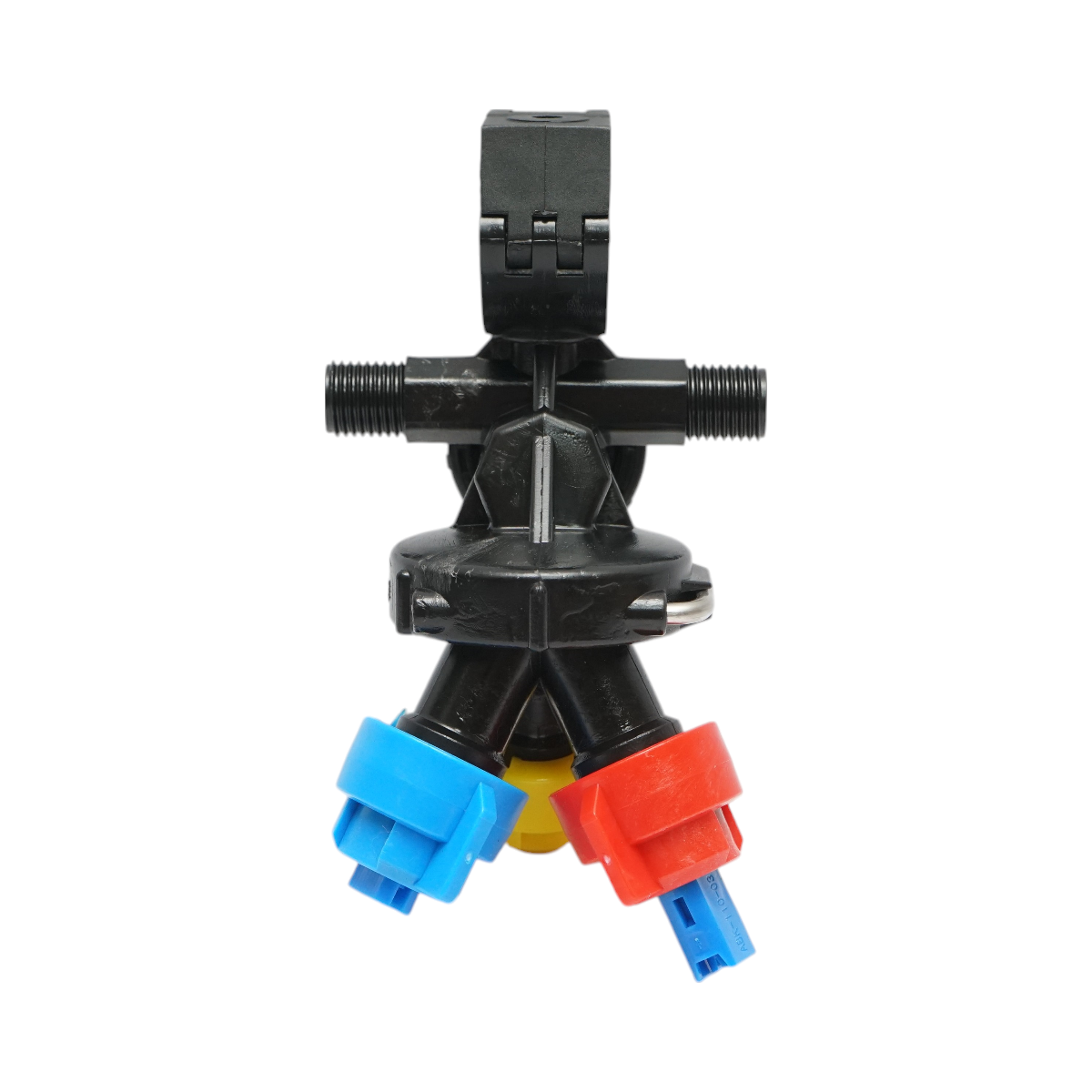 Complete herbicide sprayer with 3 nozzles for pipe/hose with a diameter of 20