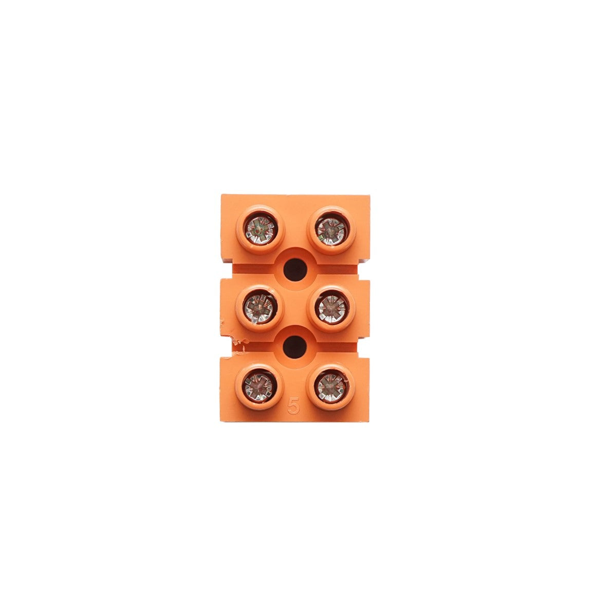 Terminal block 36A 600V, 3 poles 0.5-6mm Leader