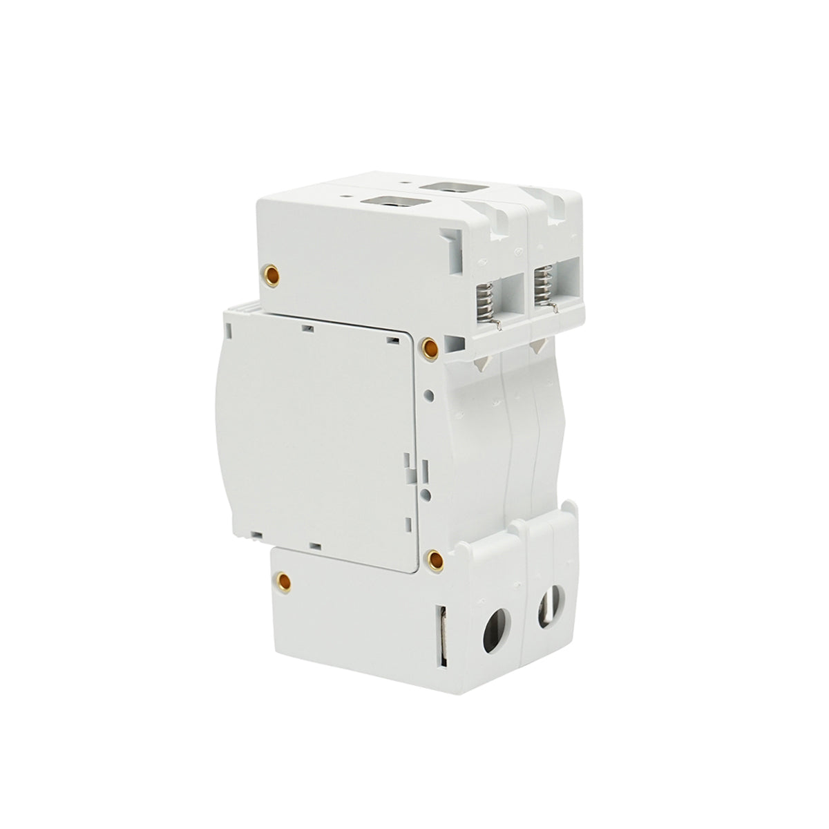 Surge arrester with signaling for photovoltaic systems LA-SPD-2P-40kA-385V Leader