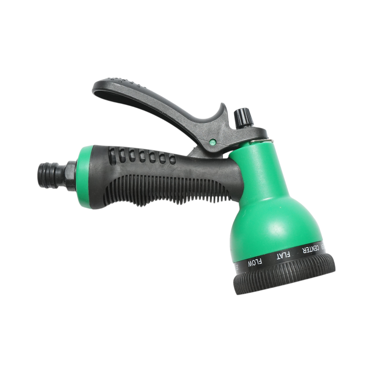Garden shower type spray gun, adjustable 9 modes, quick coupling 1/2