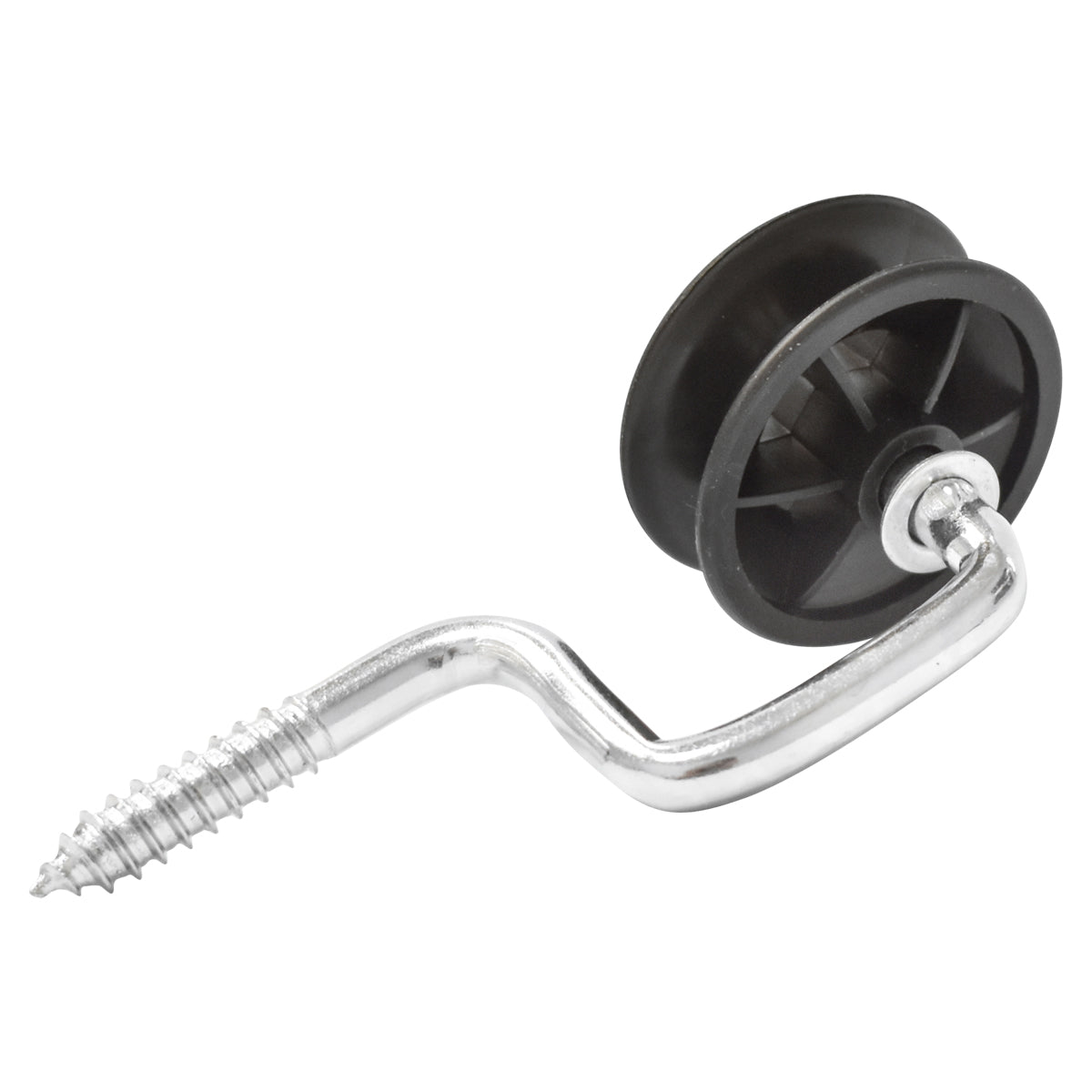 Black isolator with a slot of 6.9mm 107x54mm electric fence Breckner Germany