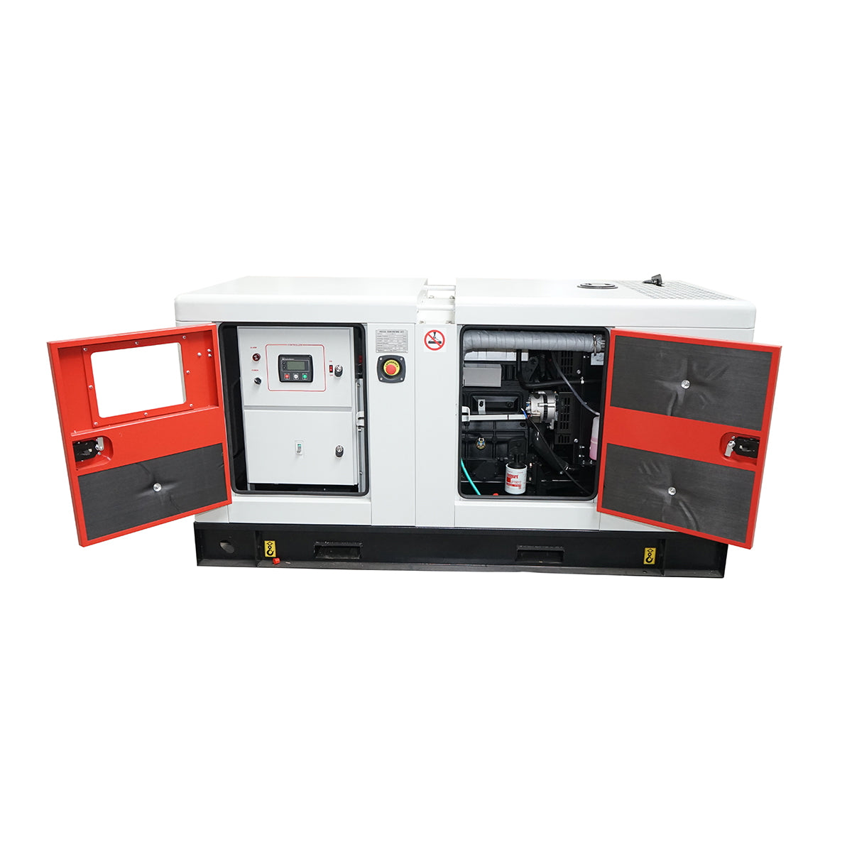 Three-phase electric generator 28KVA, 230/400V with Ricardo N4100DS-30KW diesel engine and 100A ATS