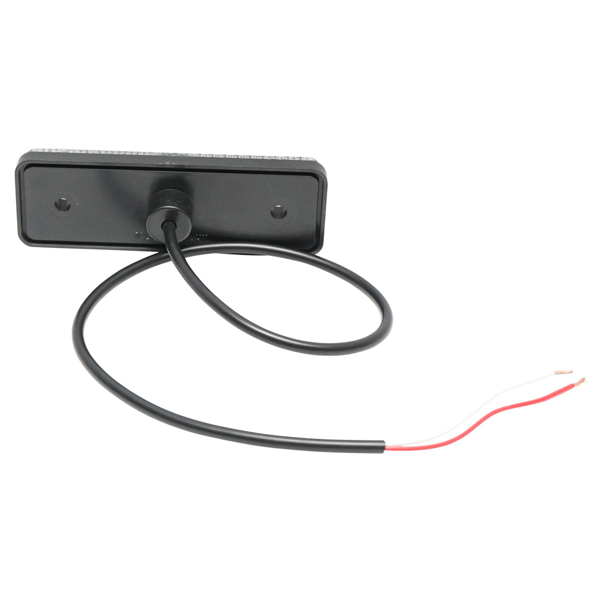 White side marker lamp with LED 24V