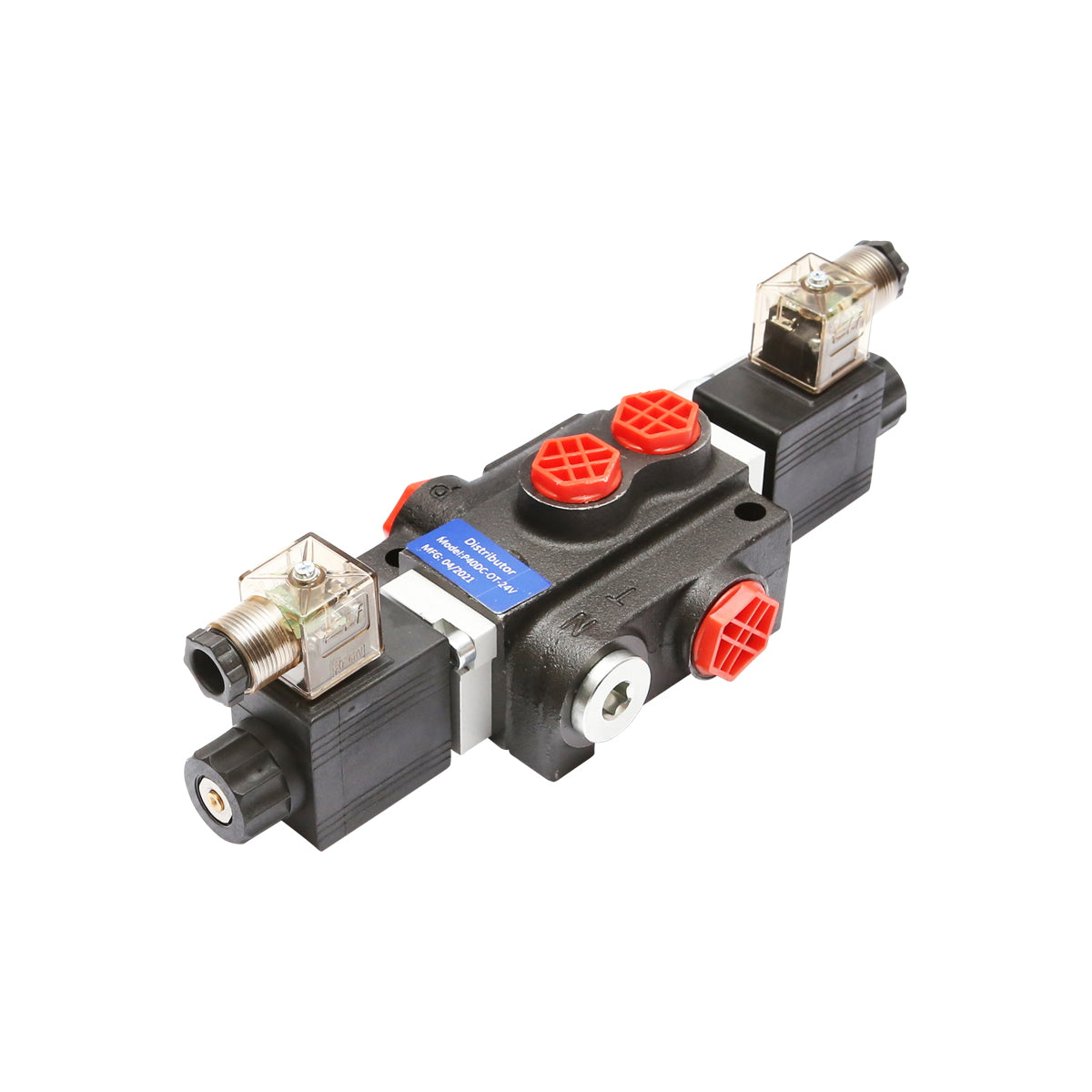 Electromagnetic hydraulic distributor P40 with 1 way, 24V Breckner Germany