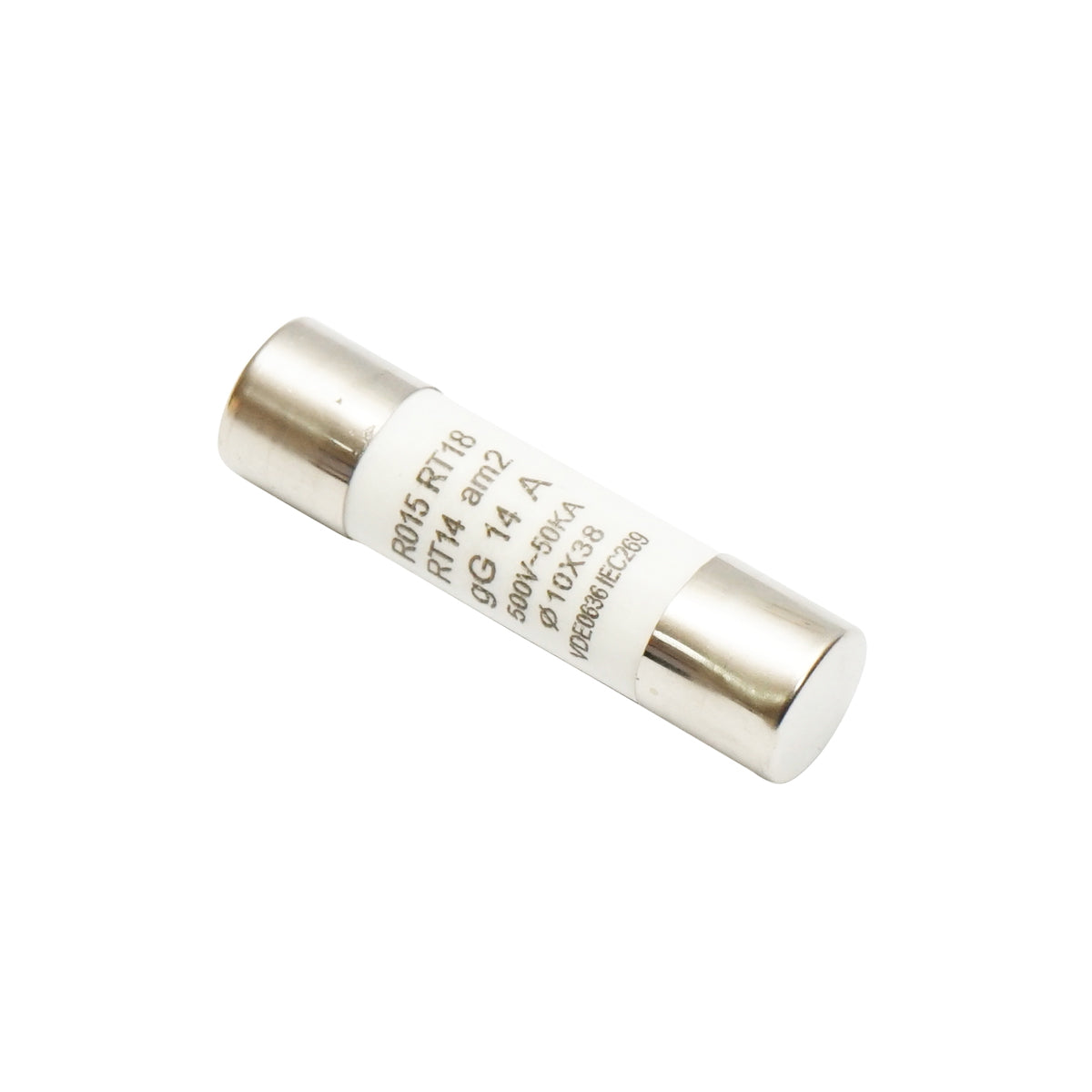 Cylindrical fuse 14A, RT14, 10x38mm Breckner Germany