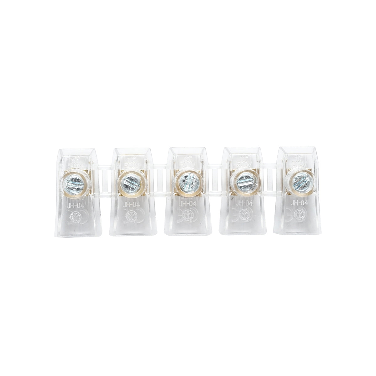 Terminal block 57A 500V, 5 poles 10mm Leader