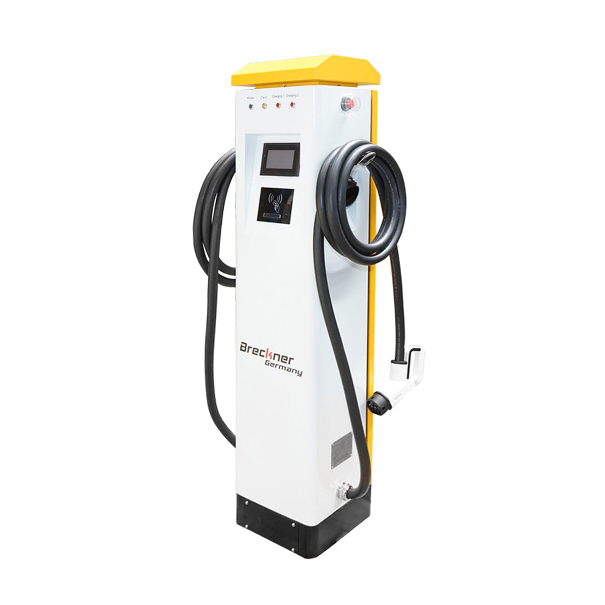 380V charging station, Type 2, 5M, AC 2x22 KW with 2 charging connectors