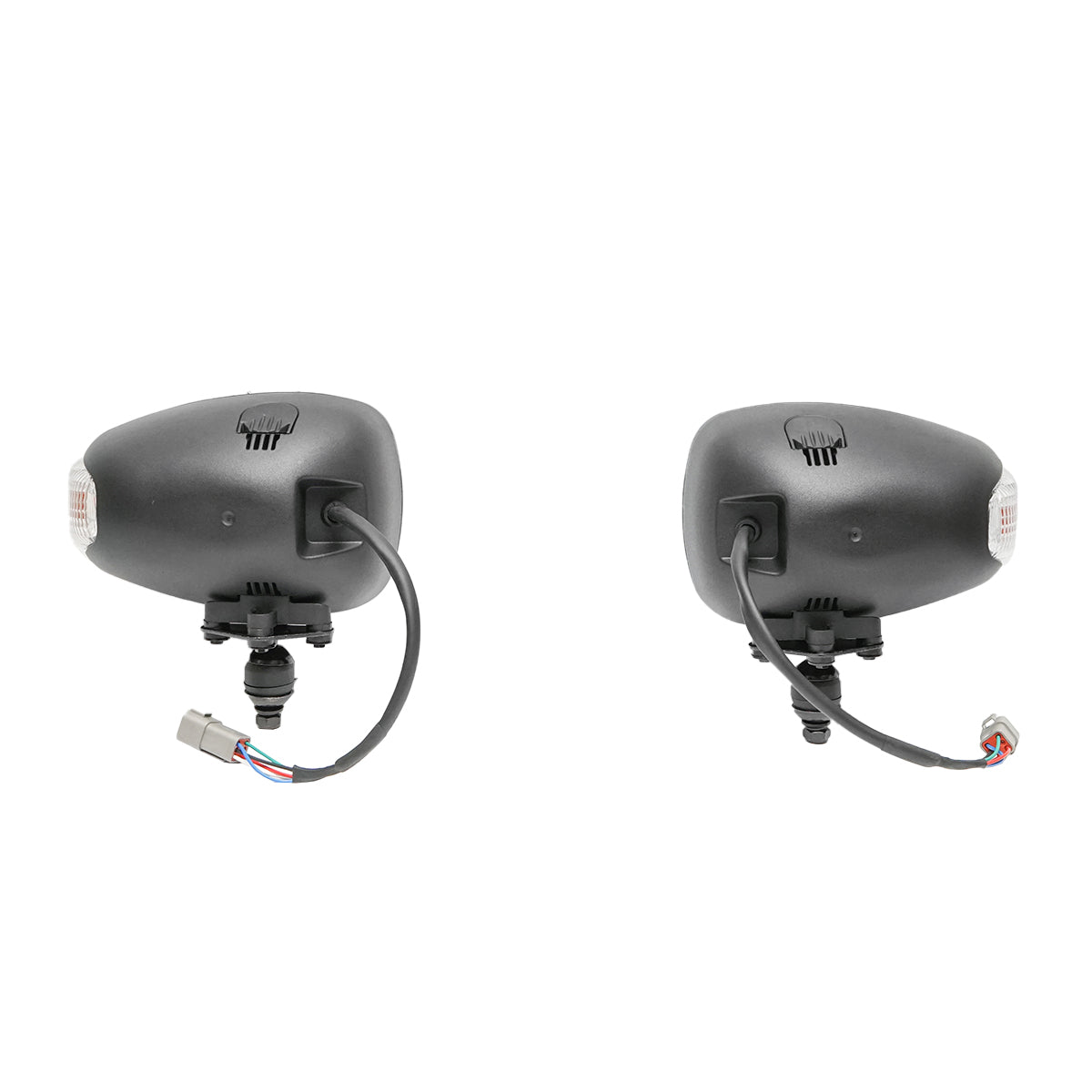 Set of headlamp type lamps with right and left signaling 24V HR-A-030 Breckner Germany