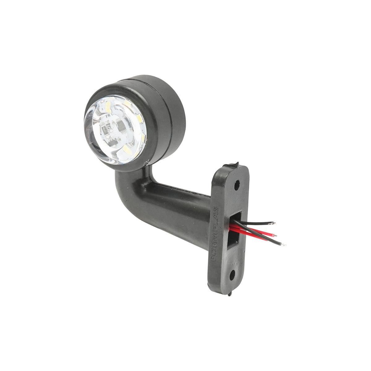 Set of rotating LED white-red warning lamps with arms 12-24V FR1103 Breckner Germany