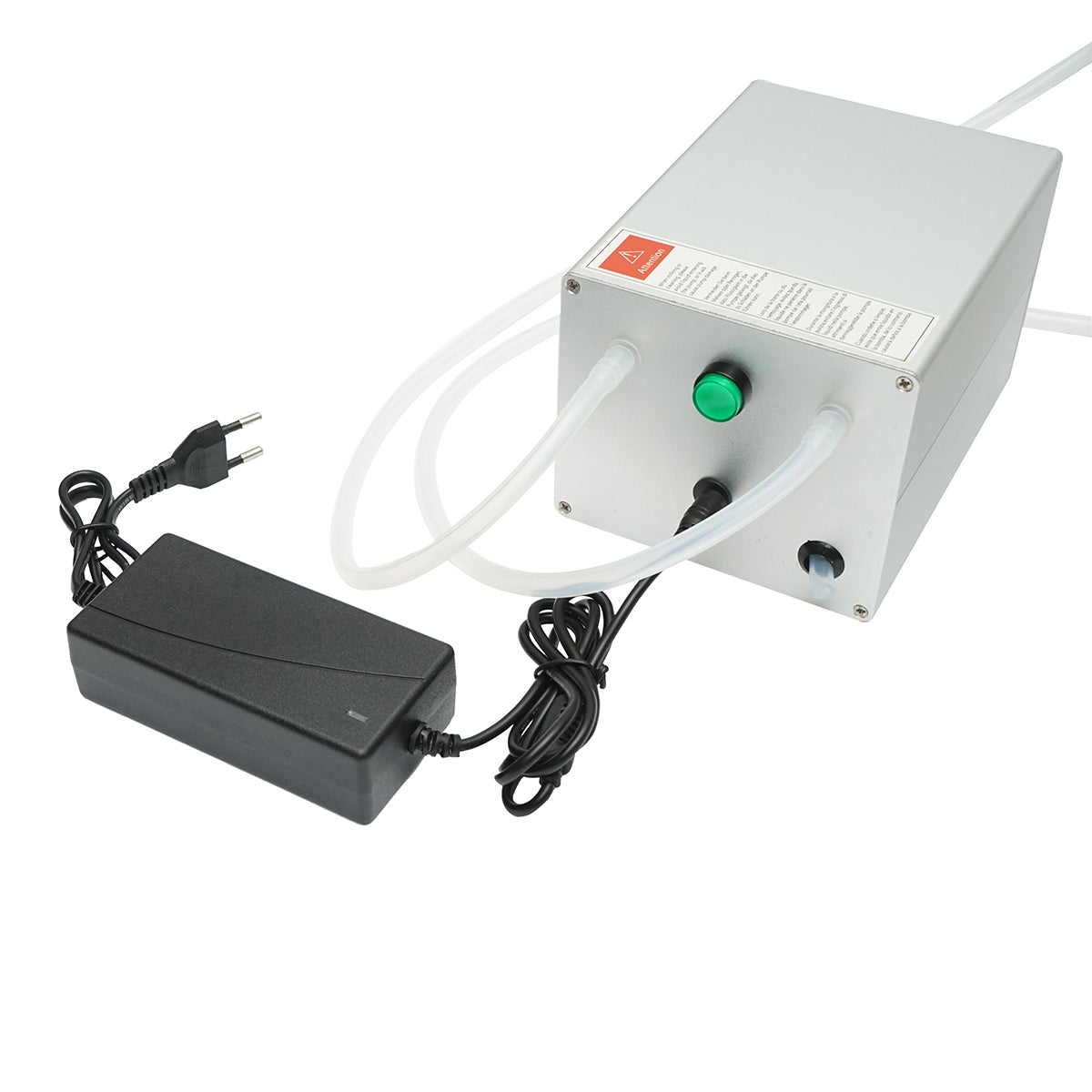 Portable milking machine 60W with 1 station for cows, 7L stainless steel bottle