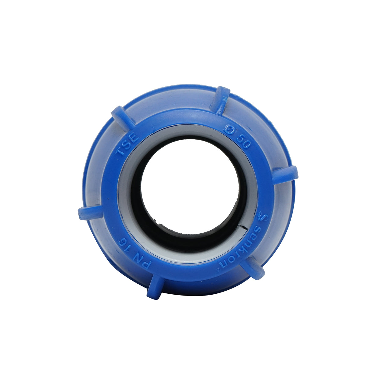 PN16 compression fitting, D50x50mm, max 16bar for PEHD irrigation systems