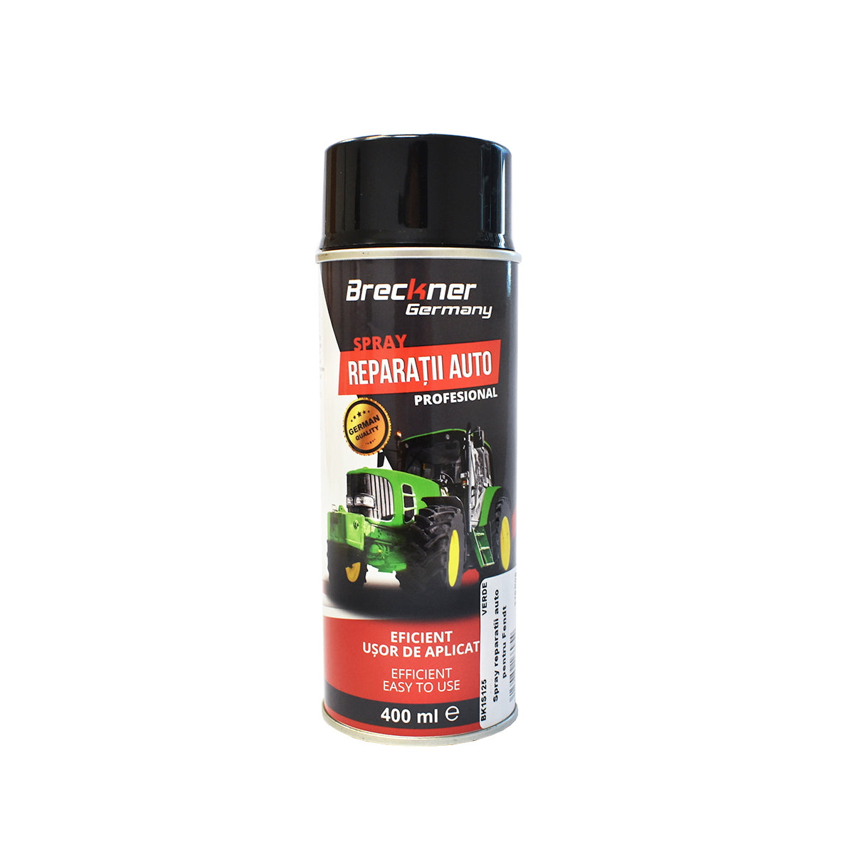 Green spray paint for car repairs, type Fendt Breckner Germany