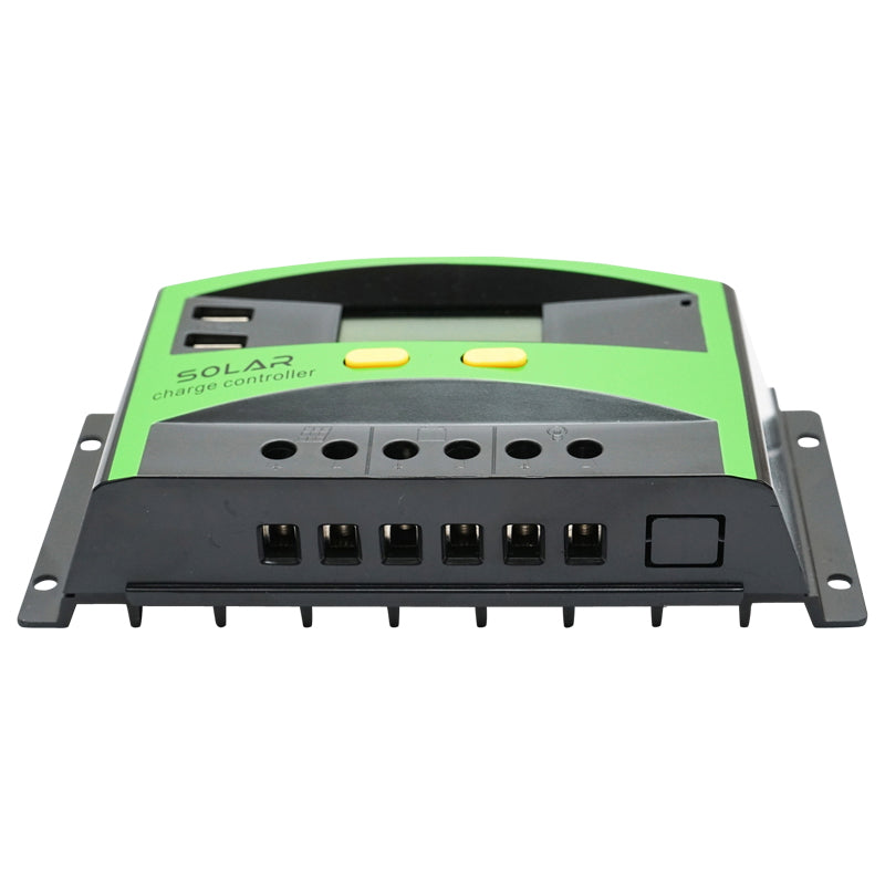 Voltage regulator for solar panel 30A 12V/24V 2X USB port Breckner Germany