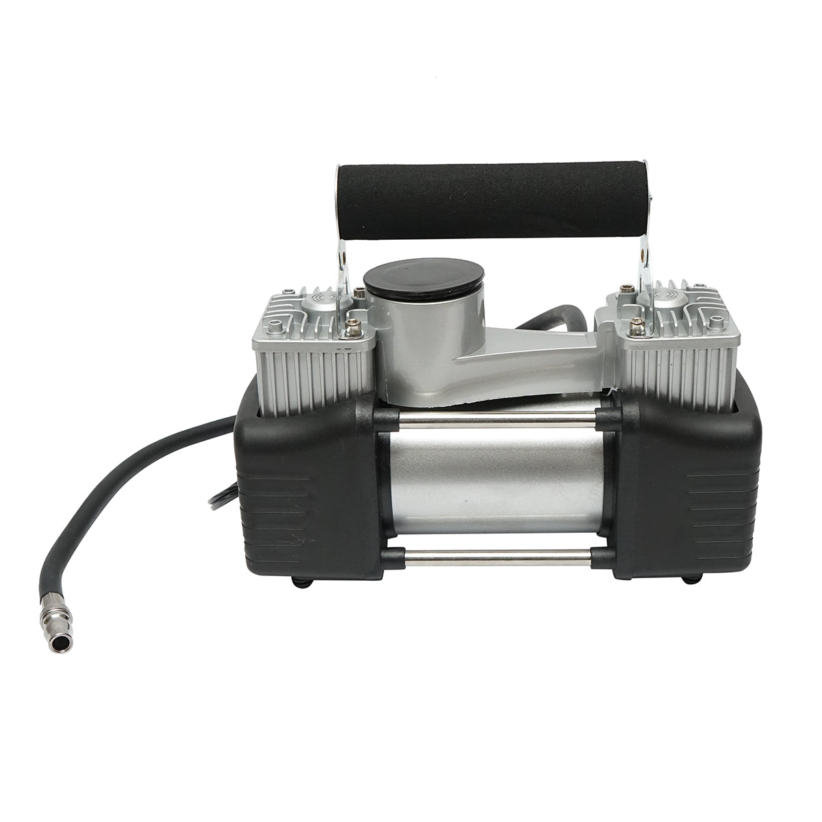 12V tire inflation air compressor, 150PSI, 85l/min, 2 cylinders, 3m cable for car lighter socket