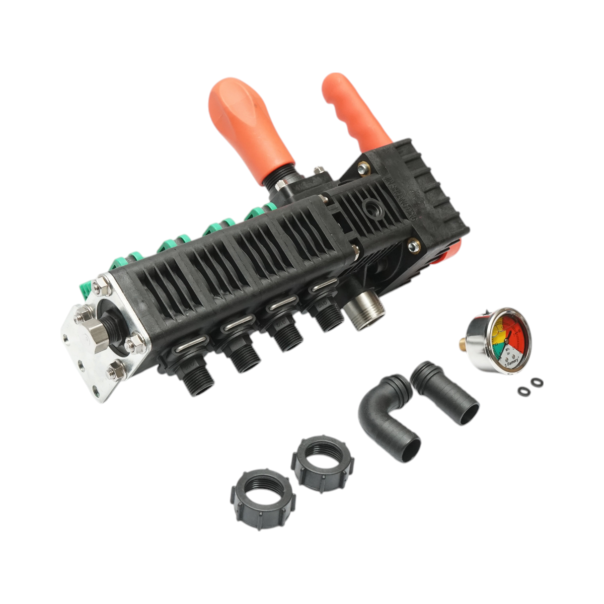 Herbicide distributor with 4 horse power, glycerin manometer 25 bar