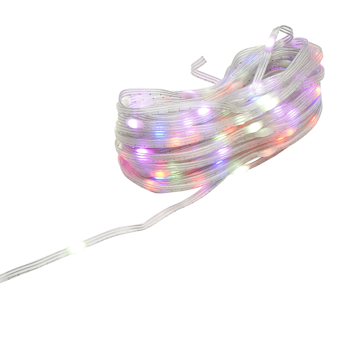 Smart LED strip 2W/m 5V with remote control, music control, bluetooth, USB application, 15m RGB+IC IP68 Breckner Germany