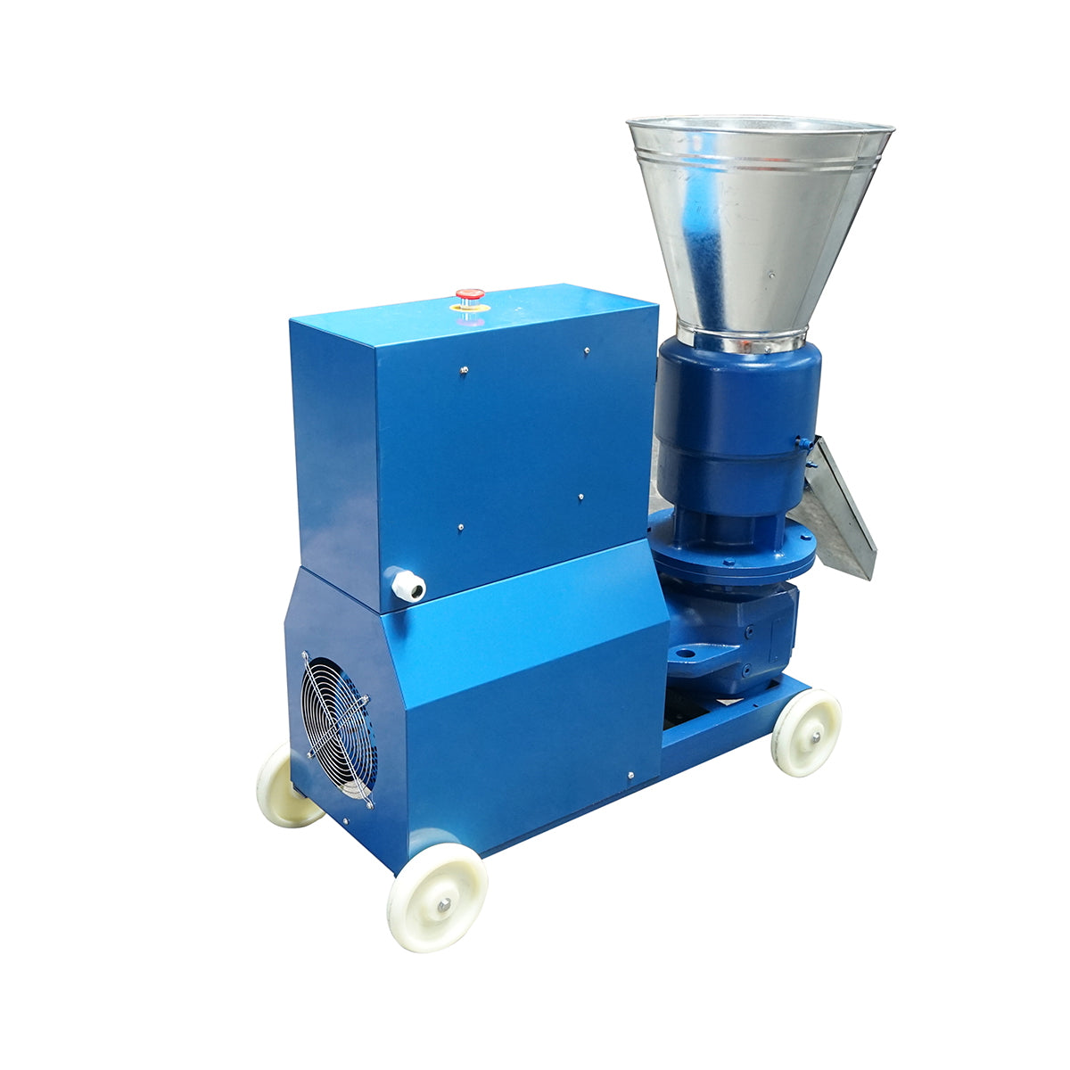 Feed granulator, grain press 7.5KW, 380V with a 6mm die and a maximum output of 150kg/H