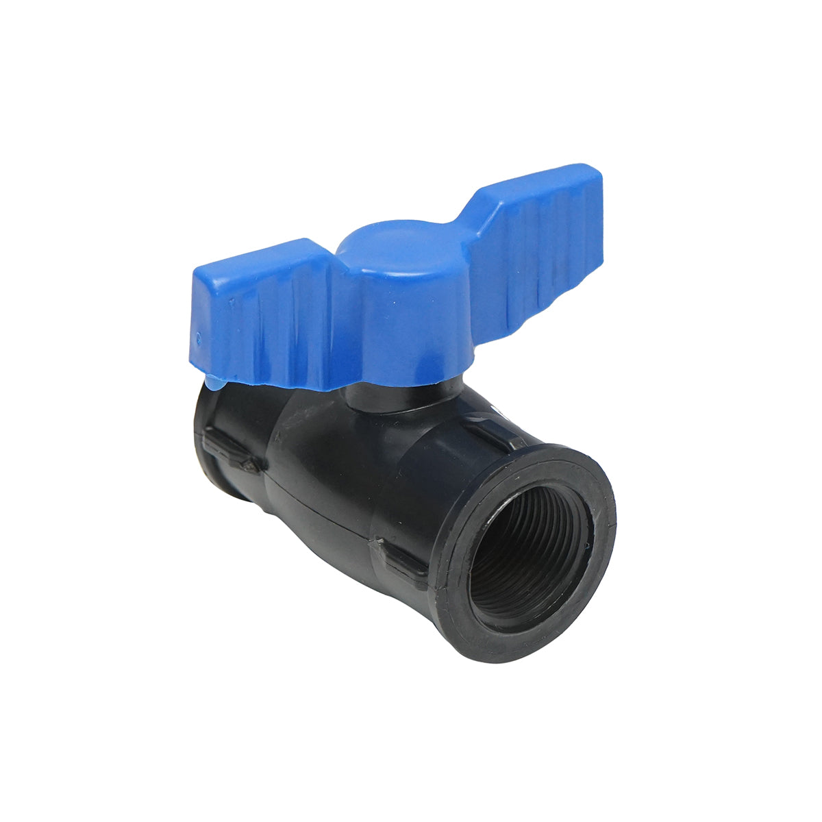 Equal ball valve connector, internal thread 3/4x3/4, PN10 for irrigation systems