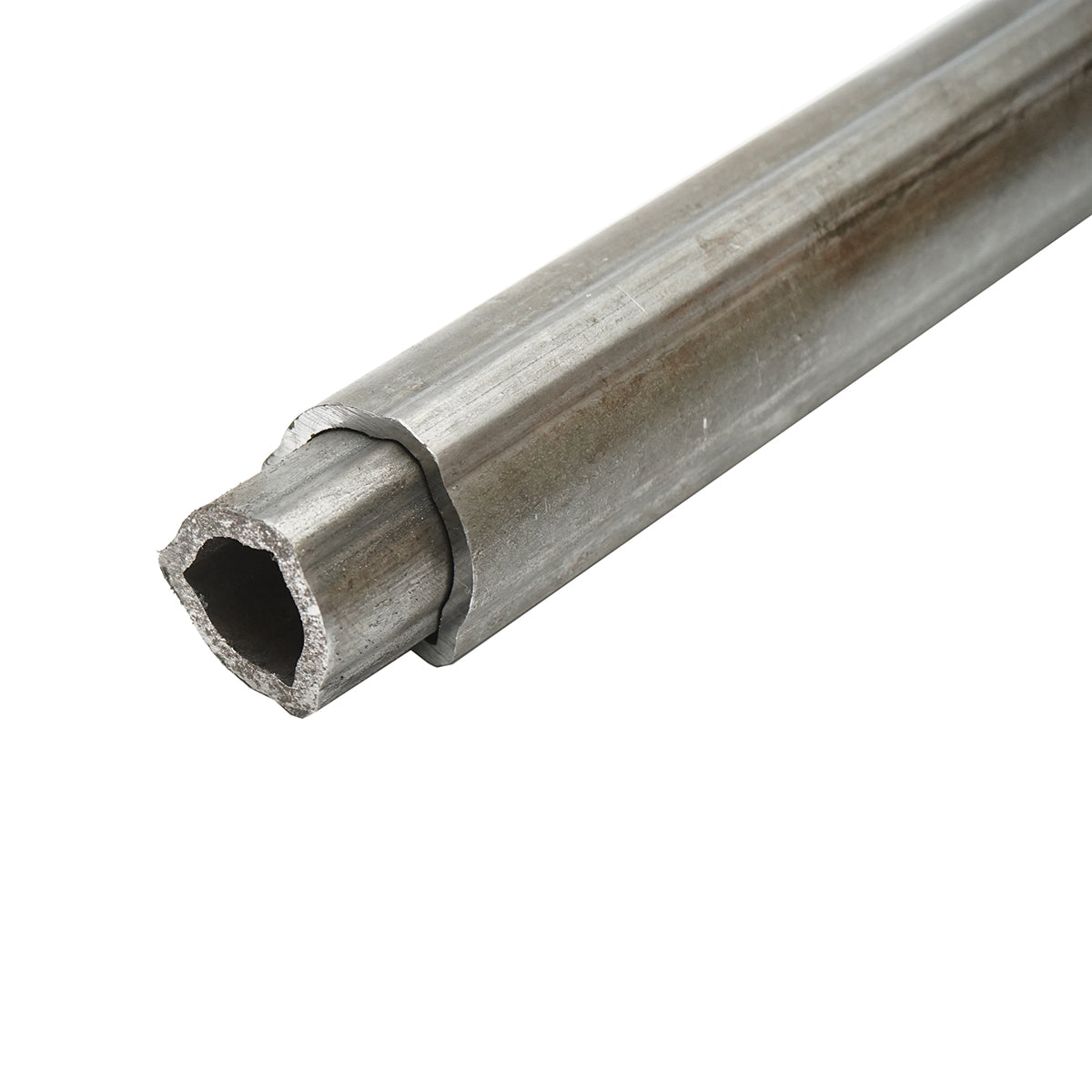 Set of triangular cardan pipe series T2 exterior/interior 36x29 L=1m