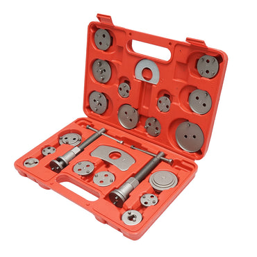 Universal caliper press tool set 21 pieces for left/right brakes Breckner Germany