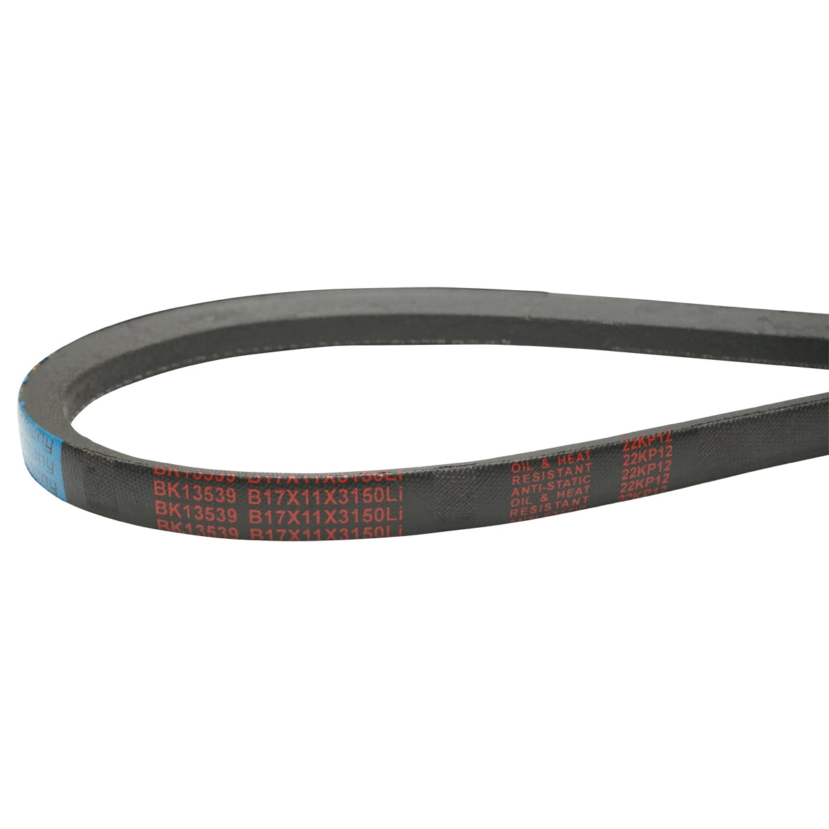 Trapezoidal transmission belt B 17X11X3150 Li Breckner Germany