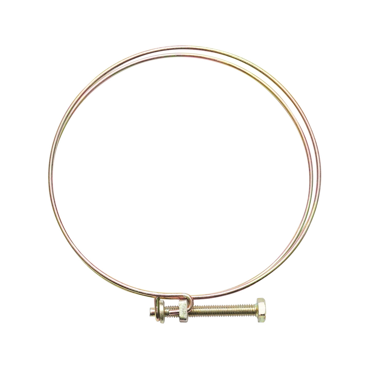 Wire collar 108-115mm with M8x80mm screw for hose Breckner Germany
