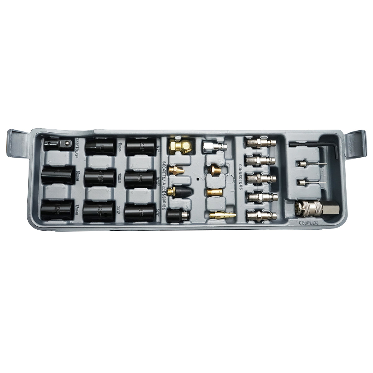 Set of 71 pneumatic tools Breckner Germany