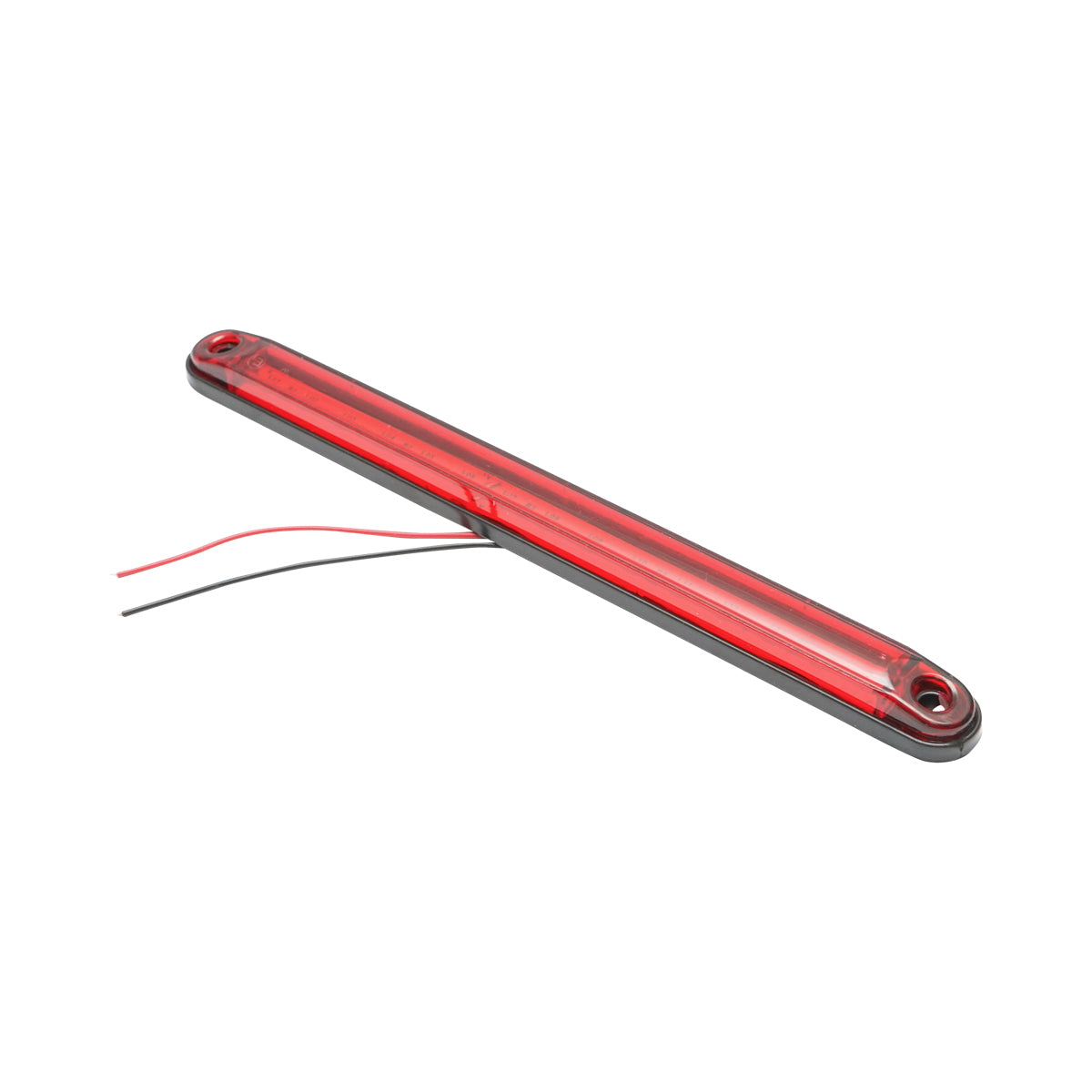 Red LED side lamp 240mm 12-24V Breckner Germany
