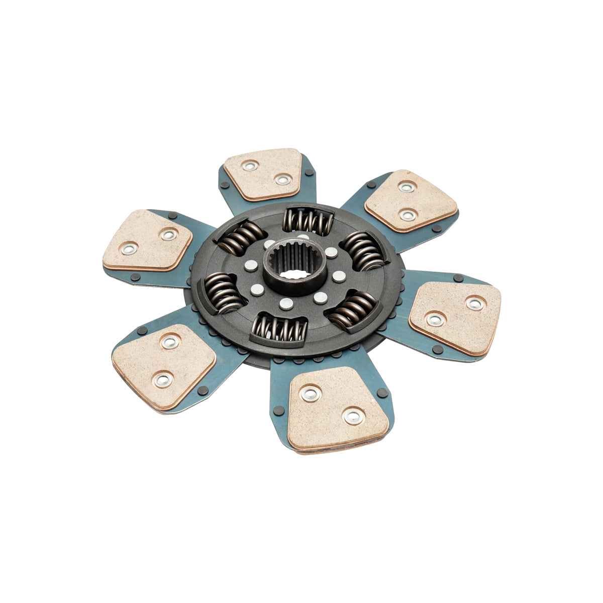 Clutch disc with an outer diameter of 280mm, inner diameter 1-31.7mm, inner diameter 2-33.5mm, 19 grooves for John Deere OEM RE45661