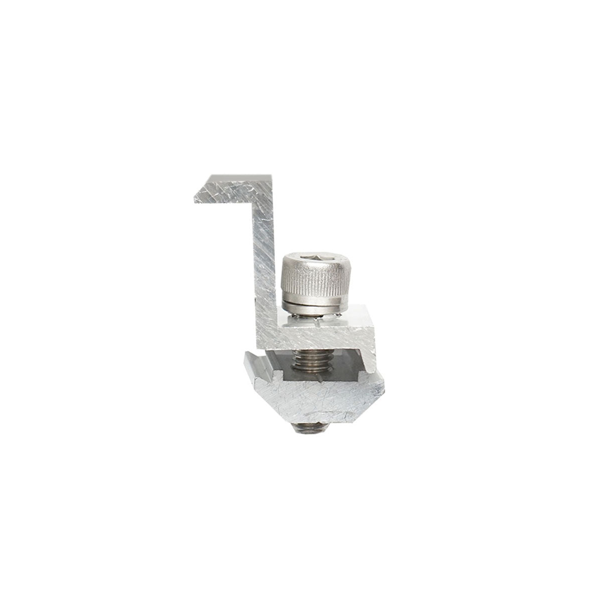 End clamp 30mm for photovoltaic solar panel system B, 24mm Breckner Germany