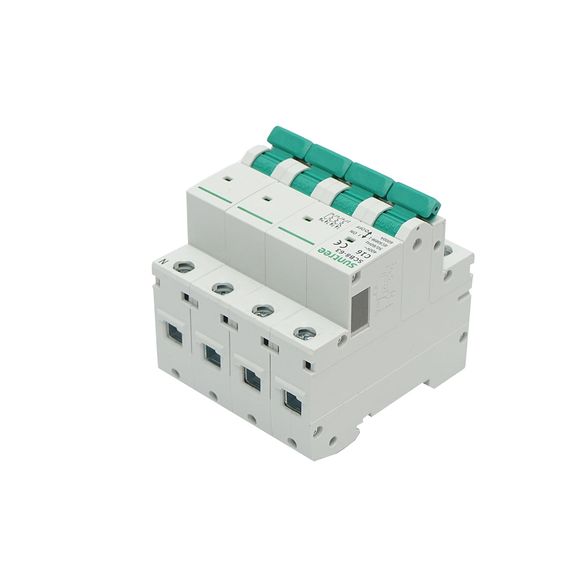 Automatic circuit breaker 3P+N, 16A 400VAC Suntree